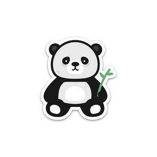 Panda sticker wallpaper