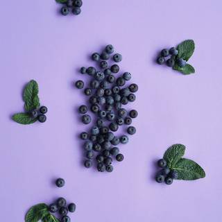 Cute blueberry wallpaper