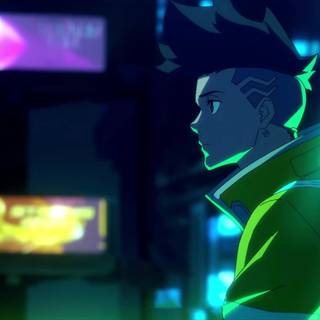 Cyberpunk David wallpaper