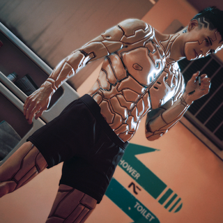 Cyberpunk David wallpaper