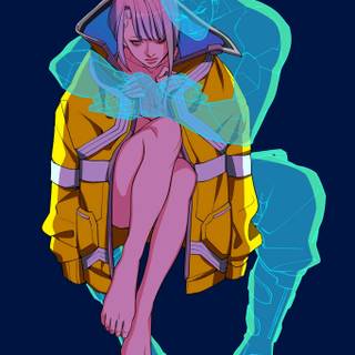 Cyberpunk David wallpaper