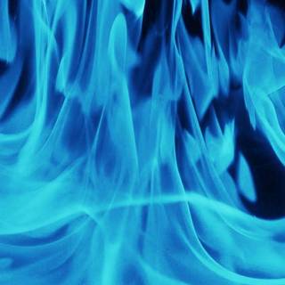 Cool blue fire wallpaper