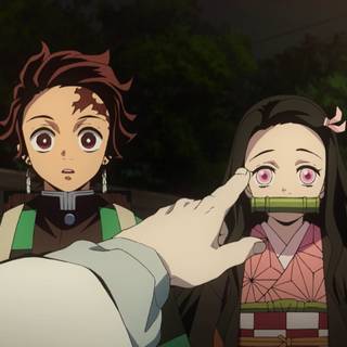 Scary Demon Nezuko wallpaper