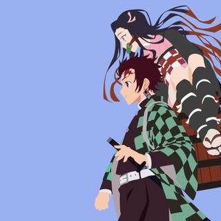 Scary Demon Nezuko wallpaper