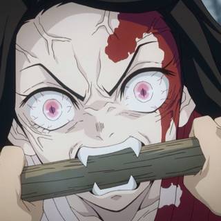 Scary Demon Nezuko wallpaper