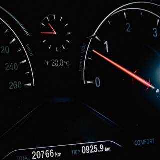 Speedometer 4k iPhone wallpaper
