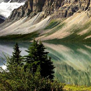 Spring mountains iPhone wallpaper