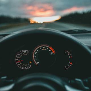 Speedometer 4k iPhone wallpaper