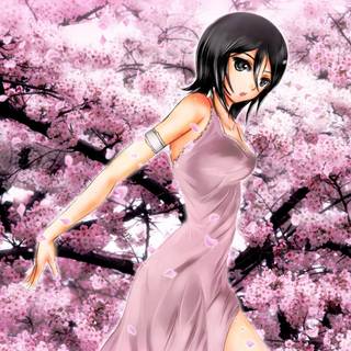 Manga spring wallpaper