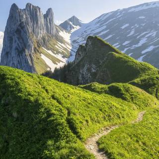 Spring mountains iPhone wallpaper