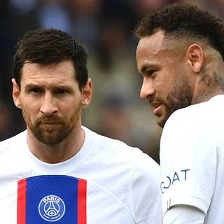 Neymar and Messi 2023 wallpaper