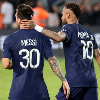 Neymar and Messi 2023 wallpaper