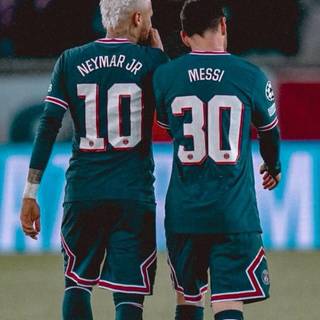 Neymar and Messi 2023 wallpaper