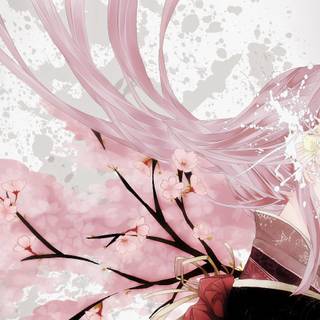 Manga spring wallpaper