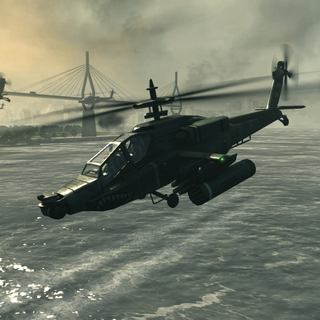 Call of Duty Modern Warfare II Apache helicopter wallpaper