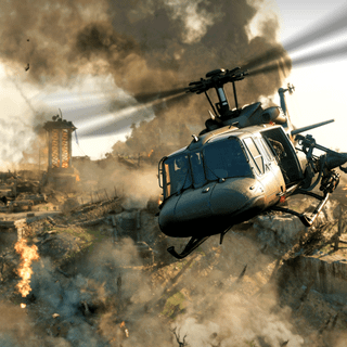 Call of Duty Modern Warfare II Apache helicopter wallpaper