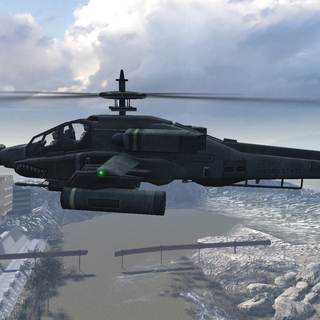 Call of Duty Modern Warfare II Apache helicopter wallpaper