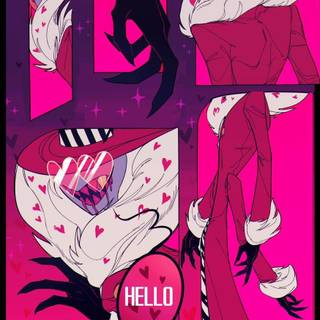 Angel Dust and Valentino wallpaper