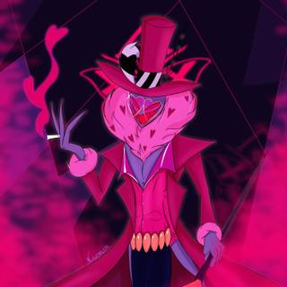 Angel Dust and Valentino wallpaper