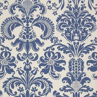 Navy blue and white wallpaper