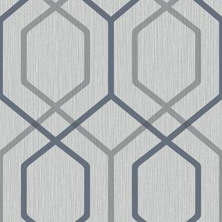 Navy blue and white wallpaper