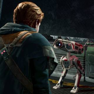 Star Wars video game characters wallpaper