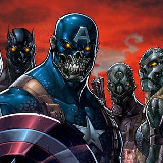 Zombie Avengers wallpaper
