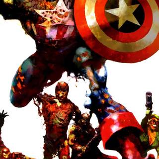 Zombie Avengers wallpaper