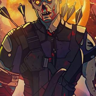 Zombie Avengers wallpaper