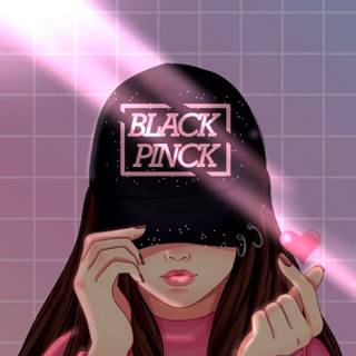 Black and pink anime wallpaper