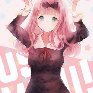 Black and pink anime wallpaper