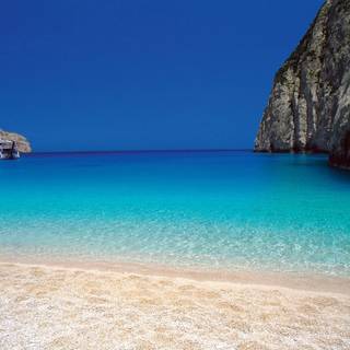 Greece beach wallpaper