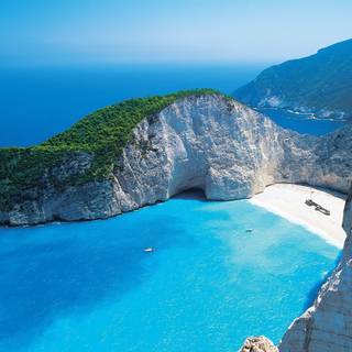 Greece beach wallpaper
