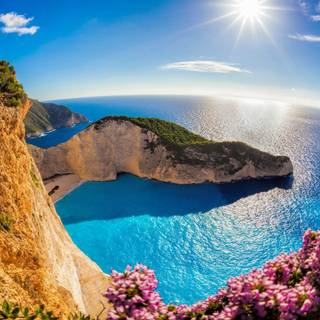 Greece beach wallpaper
