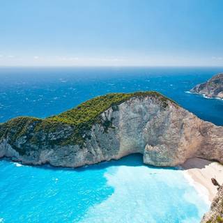 Greece beach wallpaper
