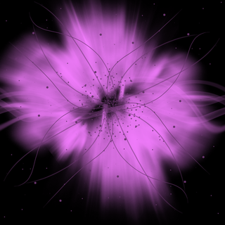 Purple aura wallpaper