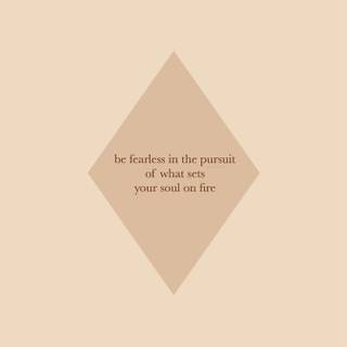 Inspirational beige wallpaper