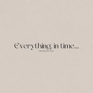 Inspirational beige wallpaper