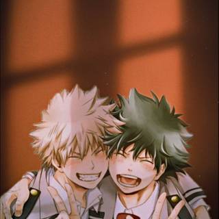 Deku x Bakugo ship wallpaper