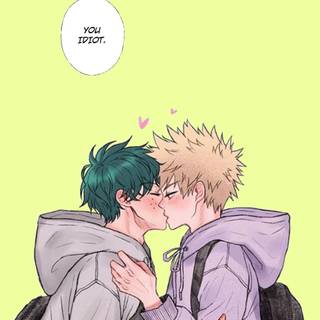 Deku x Bakugo ship wallpaper