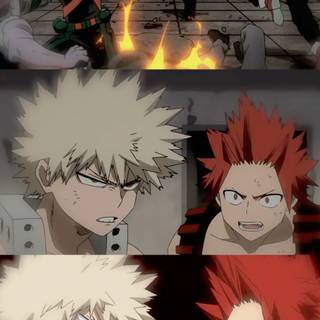 Deku x Bakugo ship wallpaper