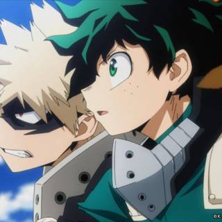 Deku x Bakugo ship wallpaper