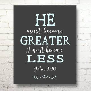 John 3:30 wallpaper