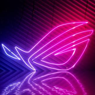 Asus neon wallpaper