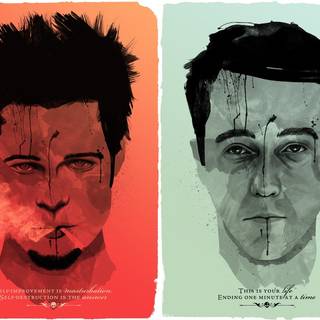 Fight Club poster wallpaper
