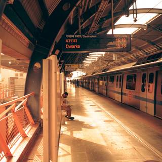 Delhi Metro wallpaper