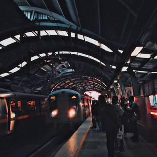 Delhi Metro wallpaper