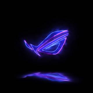 Asus neon wallpaper
