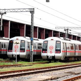 Delhi Metro wallpaper