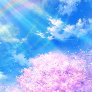 Spring sky wallpaper